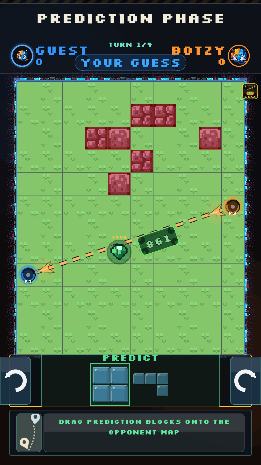 Ballzy Battle Mode prediction phase