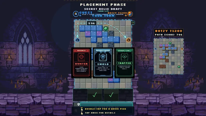 Secret relic draft